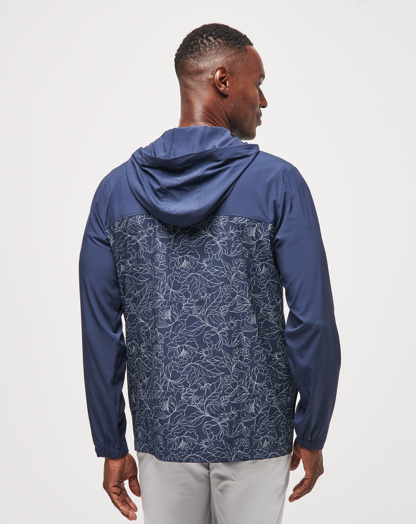 BLOOMING ORCHID QUARTER ZIP HOODIE Image Thumbnail 2