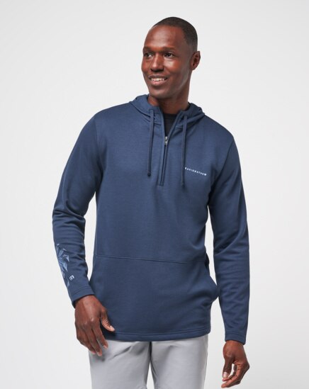 UPGRADED PALM HOODIE QUARTER ZIP Image Thumbnail 1