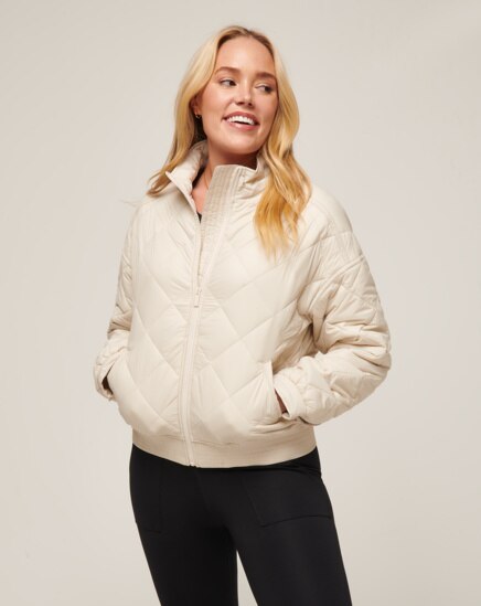LIGHTS AT NIGHT QUILTED JACKET Image Thumbnail 3